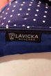 Rockabella Kleid blau Pünktchen
