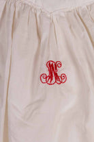 antikes Unterkleid Monogramm MH