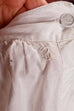 antike Unterhose weiß Leinen