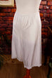 Nylon Unterhose weiß