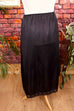 Vintage Unterrock schwarz Spitze