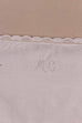 antikes Unterhemd weiß Monogramm MG