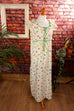 Vintage Nachtkleid Blumenmuster