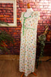 Vintage Nachtkleid Blumenmuster