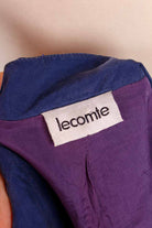 Seide Sommerblazer Bluse blau