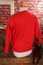 80s Blouson rot ausgefallen
