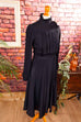 victorian Core Kleid schwarz Stehkragen