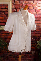 Cottage Leinen Sommerblazer