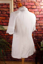 Cottage Leinen Sommerblazer
