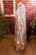 Boho Lounge Kleid beige Muster