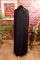 Jean Muir Kleid schwarz Viskose