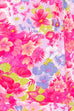70er Sommerkleid pink Muster