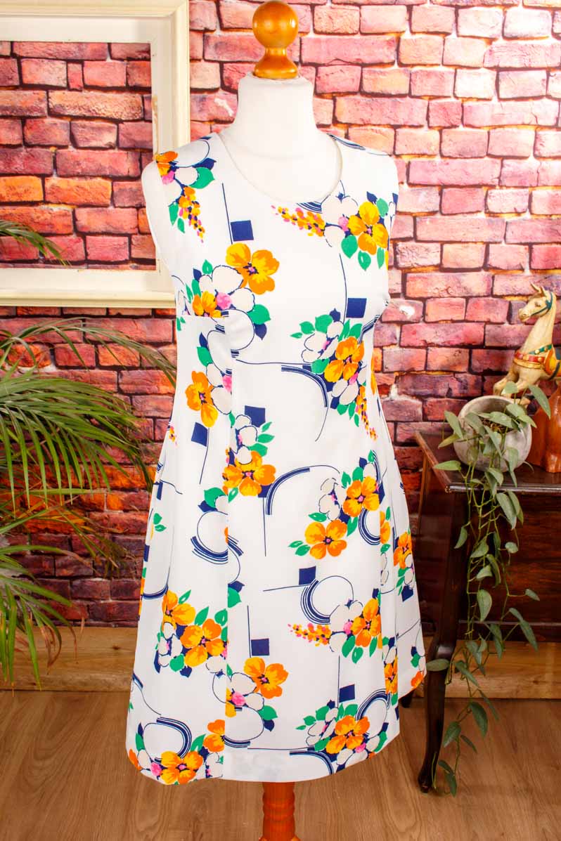 70s Schlager Sommerkleid