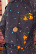 60s Disco Minikleid Megakragen