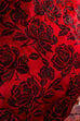 Rockabella Abendkleid rot Brokat