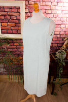 festliches Kostüm Kleid + Tunika türkis