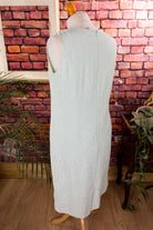festliches Kostüm Kleid + Tunika türkis
