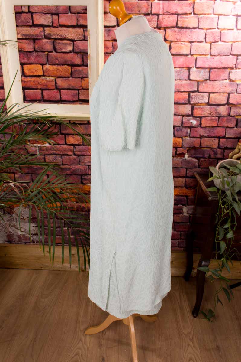 festliches Kostüm Kleid + Tunika türkis