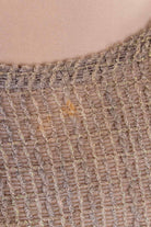 Boho Pulli beige Gold Netz