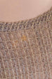 Boho Pulli beige Gold Netz