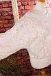 Boho Pulli weiß Patchwork
