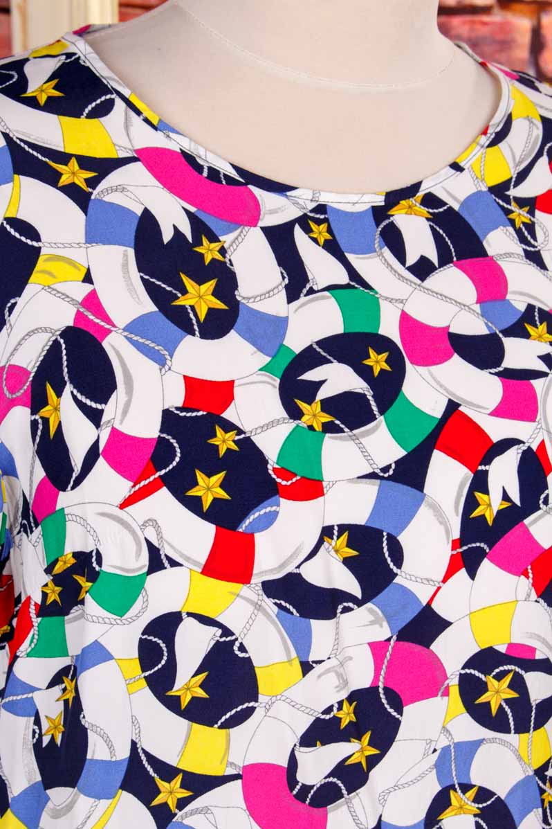 maritimes Shirt Rettungsring