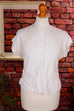 50s Bluse weiß Spitze