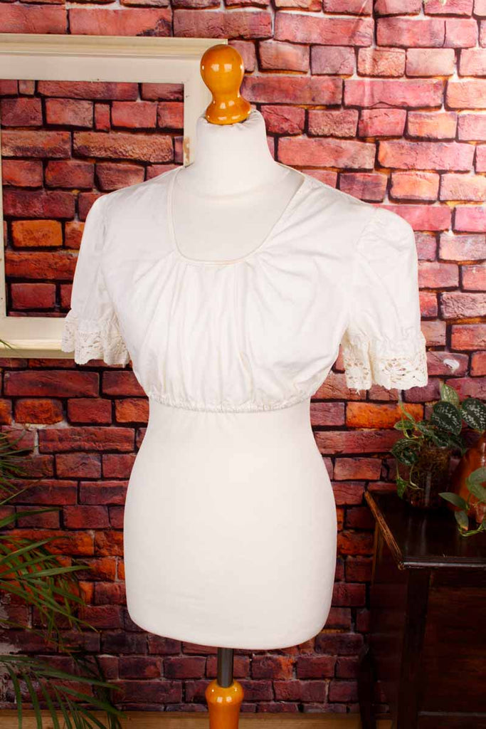 Dirndl Bluse creme