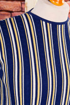 60s Strick Top Streifen