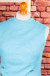 60s Disco Kleid türkis