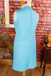 60s Disco Kleid türkis