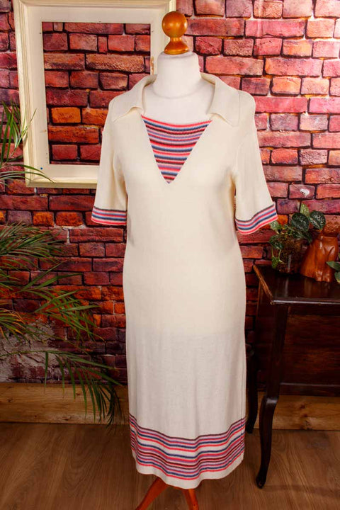 Strickkleid 20er Stil