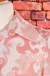 psychedelic 60s Disco Kleid rosa