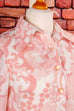 psychedelic 60s Disco Kleid rosa