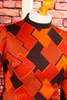 MOD Strickkleid orange Wollmix
