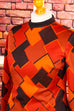 MOD Strickkleid orange Wollmix