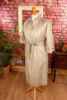 70s Safarikleid khaki