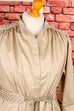 70s Safarikleid khaki