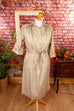 70s Safarikleid khaki