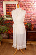 Boho Nachtkleid weiß