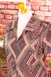70s Disco Kleid gold Brokat