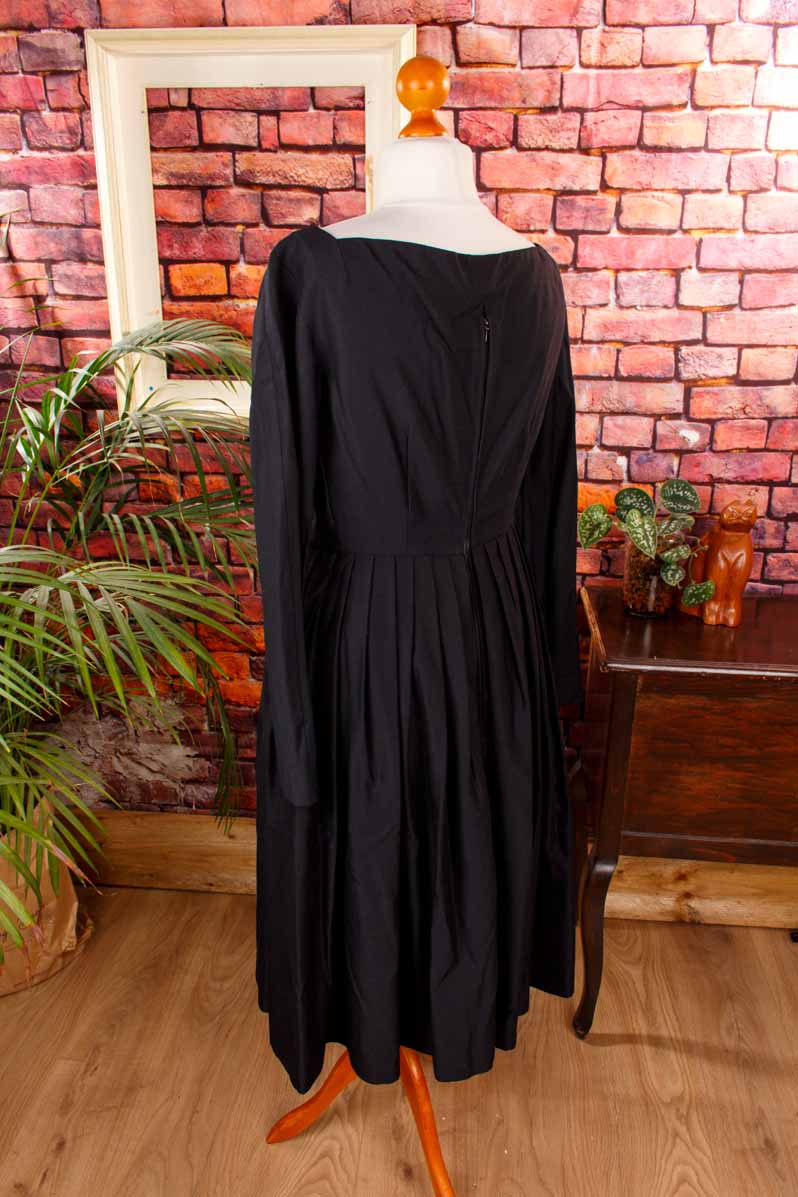 50s Rockabella Kleid schwarz
