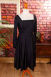50s Rockabella Kleid schwarz
