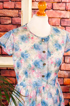 50s Sommerkleid pastell