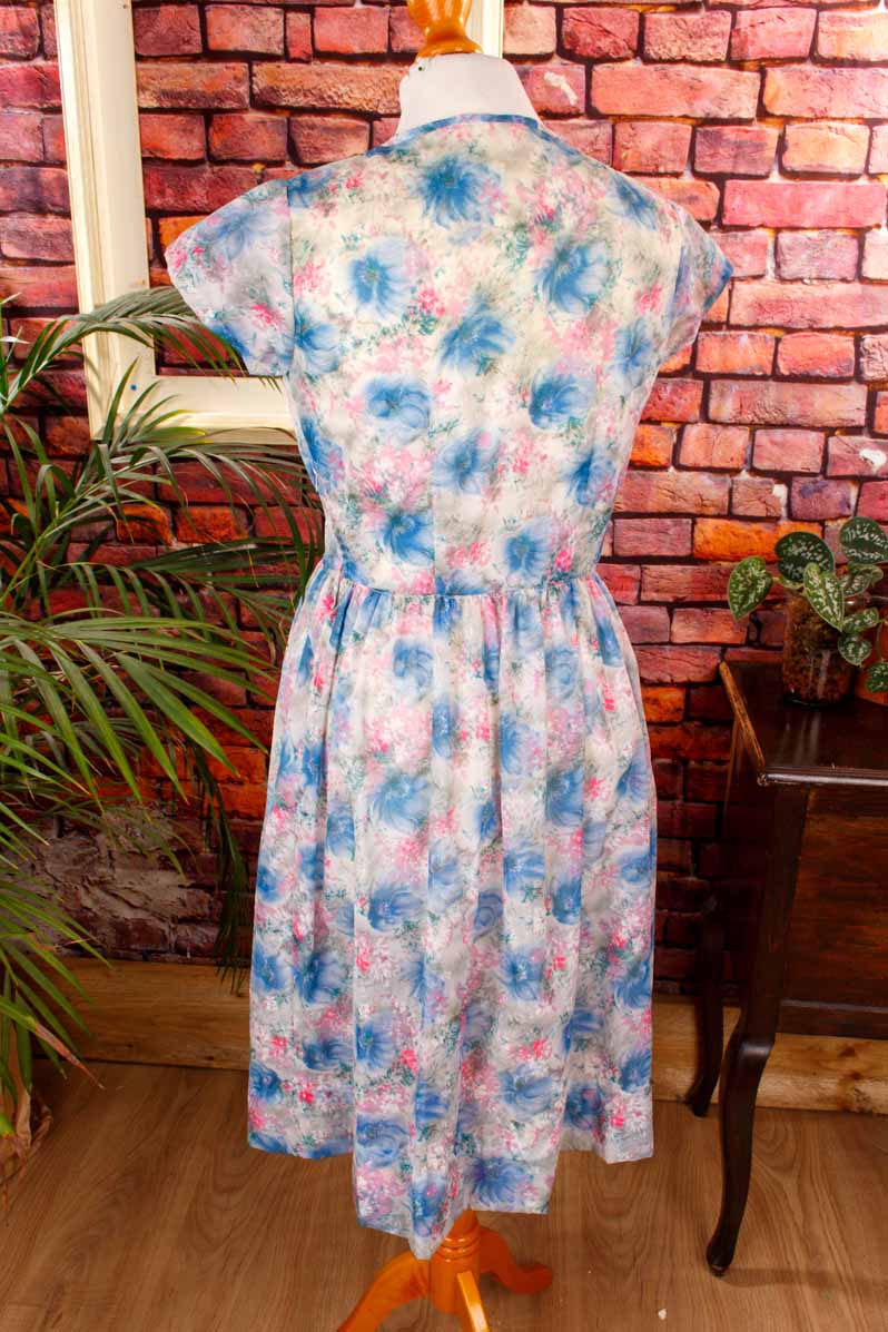 50s Sommerkleid pastell