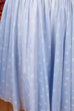 50s Sommerkleid blau