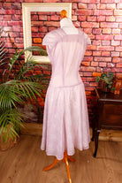 50s Sommerkleid rosa