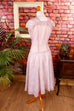 50s Sommerkleid rosa