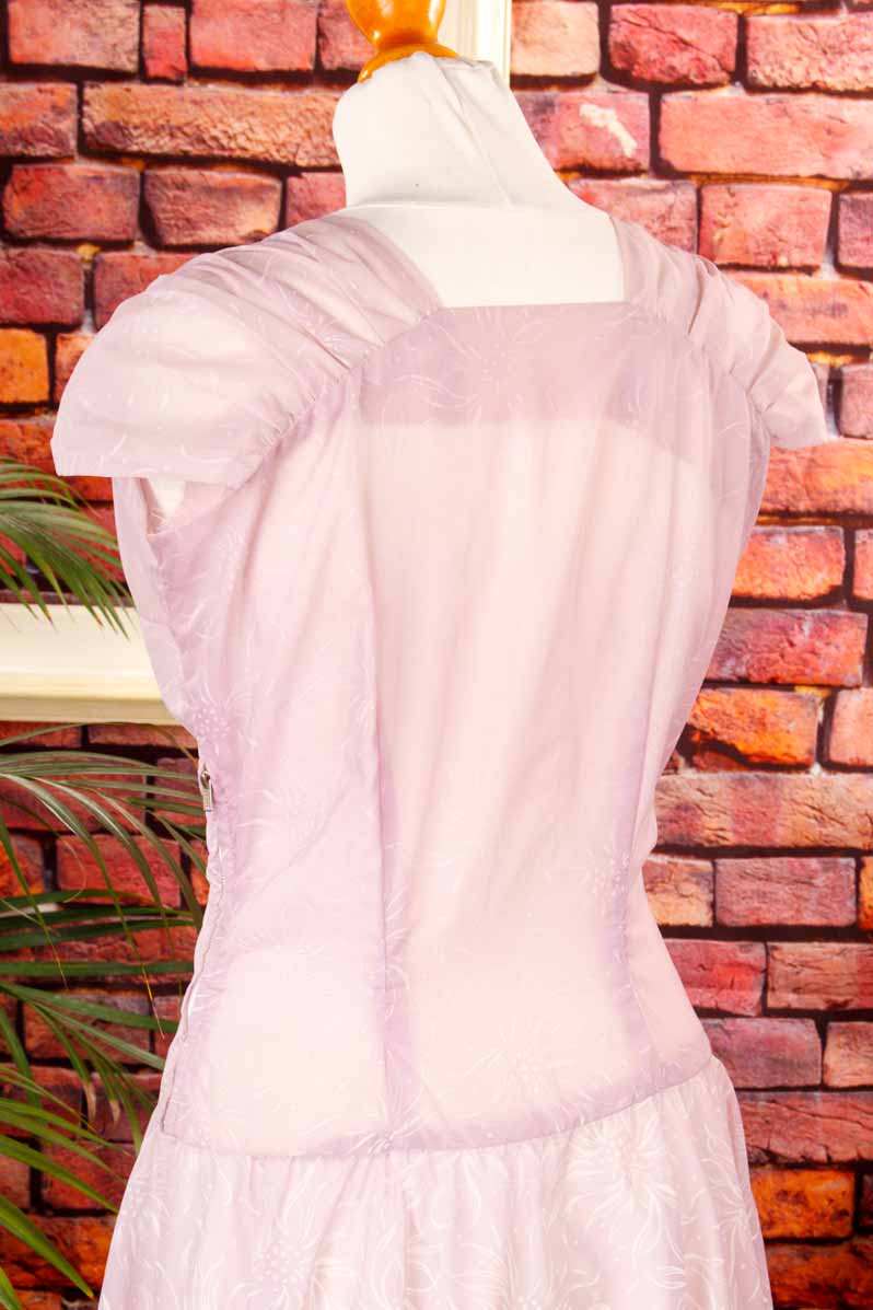 50s Sommerkleid rosa