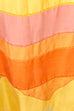 Boho Seidenkleid orange